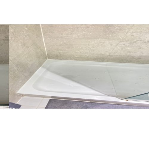 Clean shower tray after deep clean